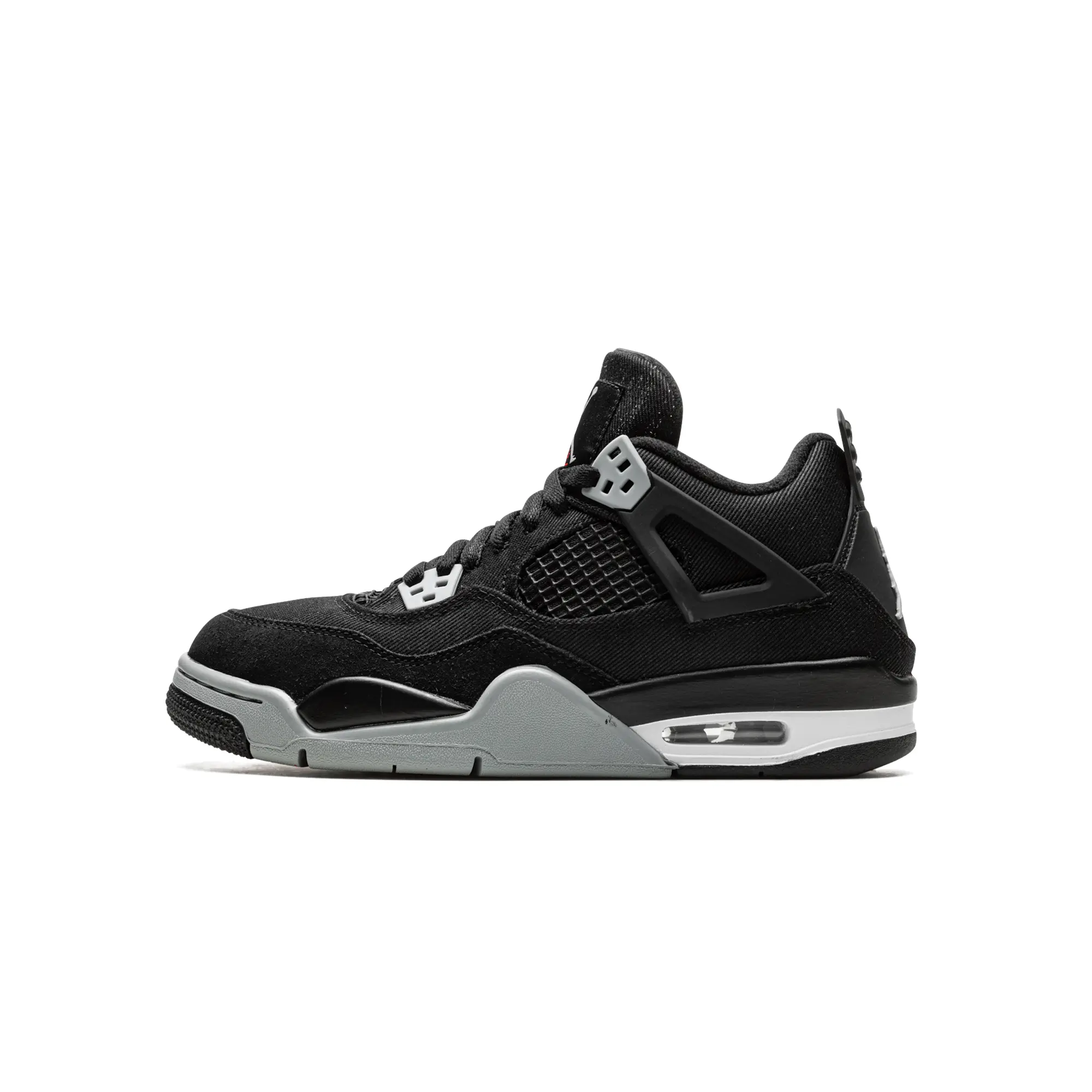 Air Jordan 4 GS "Black Canvas" DV0553 006
