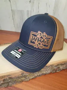 It Is What It Is Hat - Richardson 112 or Fitted Hat Adjustable Snapback Cap