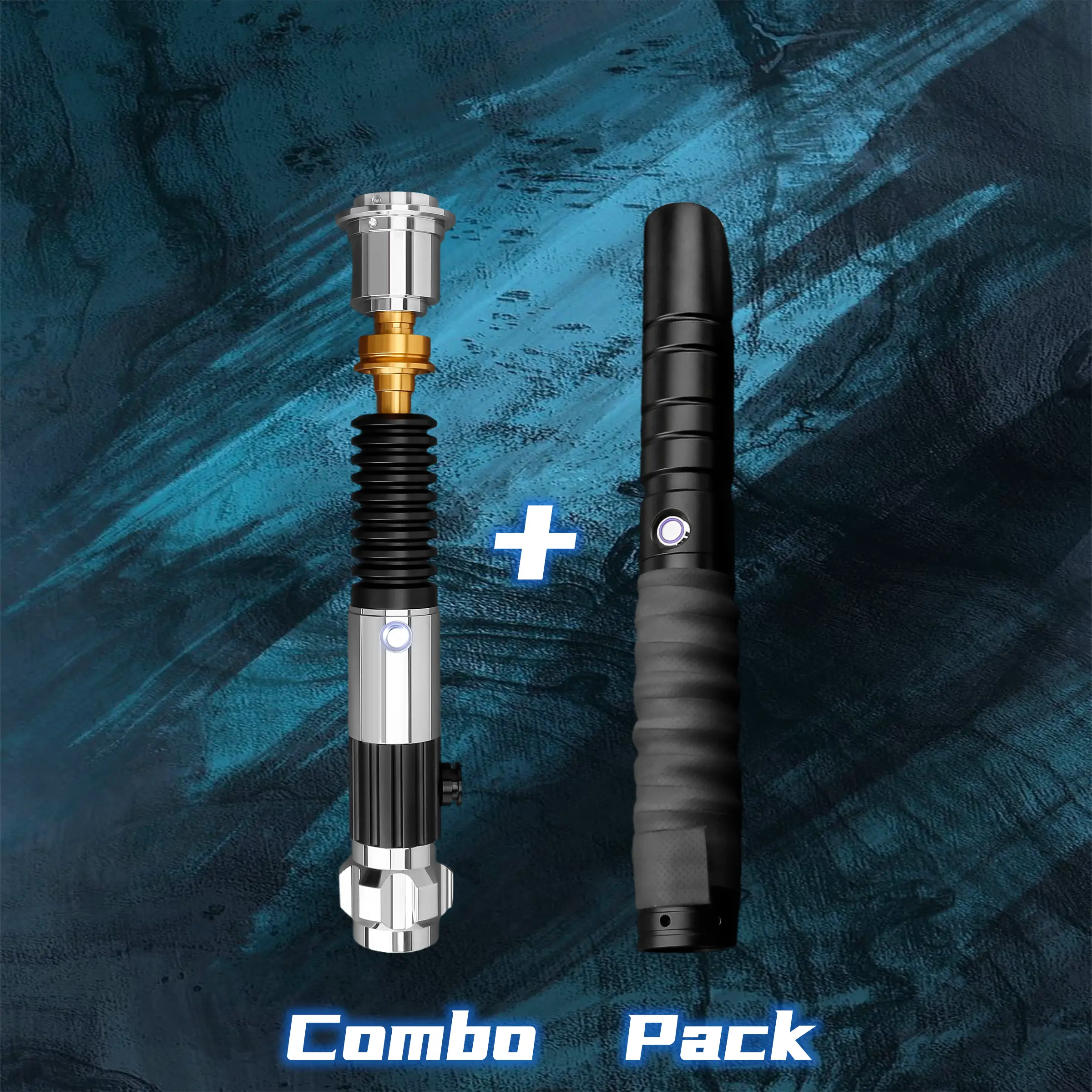 BOGO Deal: OWK-SE Pixel SNV4 PRO Bluetooth App Saber & E01 RGB Dueling Saber Bundle