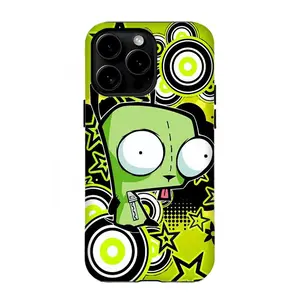 iInvad3r ZZim GIR Y2K Aesthetic Phone Case, Tough Shockproof Protective Cover Compatible with iPhone 11 12 13 14 15 16 17 Pro Max & Samsung S21 S22 S23 S24 S25 S26, Ideal Aesthetic Gift for Men Women| LUMN Studio
