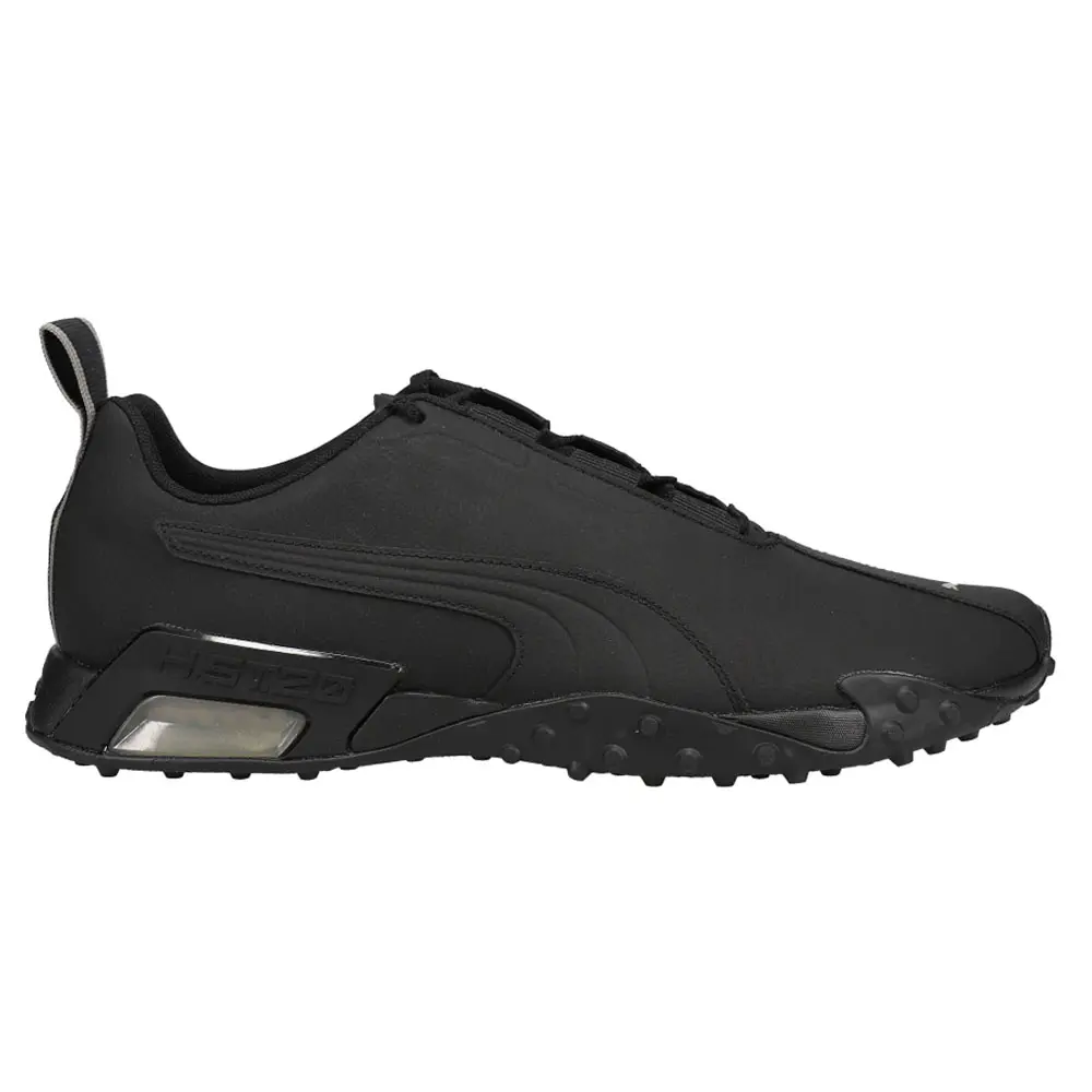 PUMA Mens H.St.20 Leather Lace Up Sneakers Shoes Casual - Black
