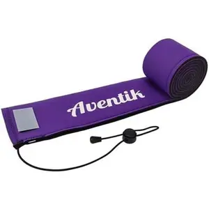 Fishing Rod Aventik Neoprene  Sleeve Breathable Vent for Spinning Casting Rods Snag Resistant Floating Cover Fits 6-9ft Spinning Casting Trolling Rods