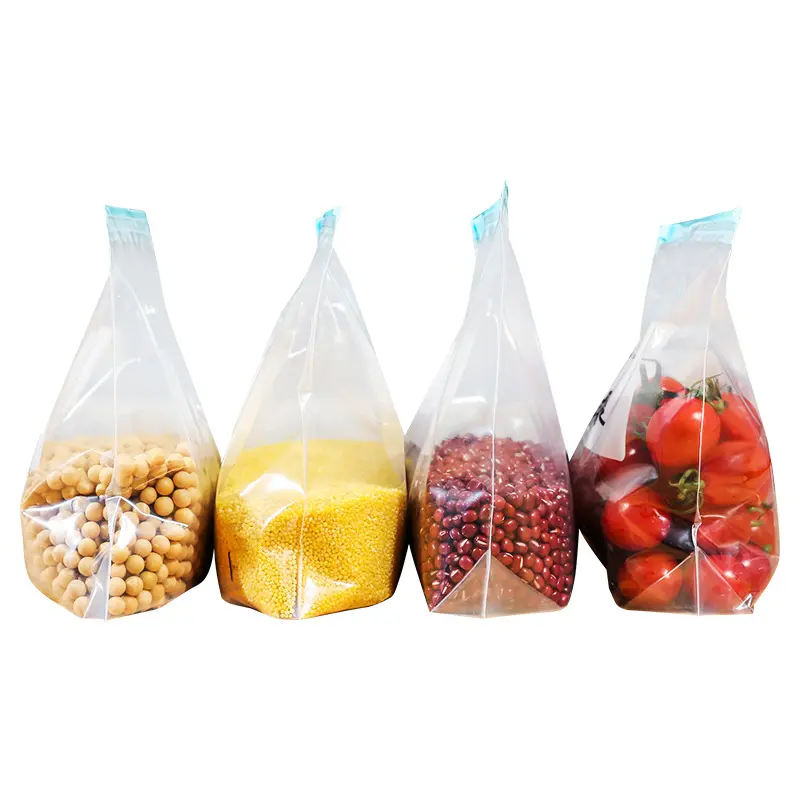 60Pcs Multi-Size Clear Zipper Storage Bags, Reusable Resealable Pouches for Home & Travel Organization