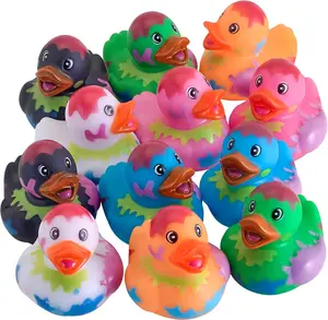 Splat Jeep Ducks for Ducking - 12 Pack - Duck Duck Jeep Rubber Ducks for Mini Baby Stocking Stuffers, Stress Relief, Bath Toy, Christmas Duck Toys