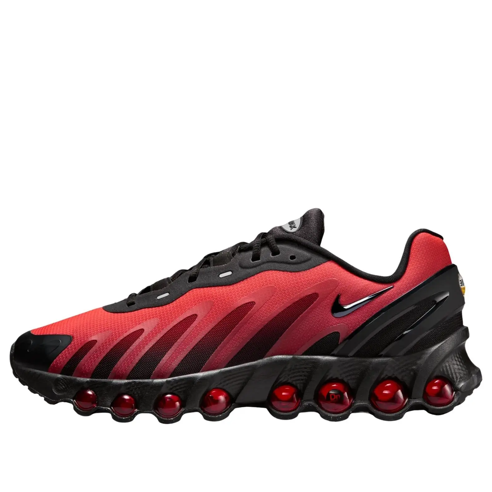 Nike Air Max Dn8  Black Bright Crimson Men's FQ7860-008 New Sneakers (No Box Lid)
