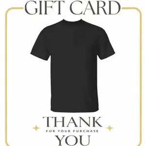 Gift Card Shirt, Thank You for Your Purchase Tee, Customer Appreciation T-Shirt