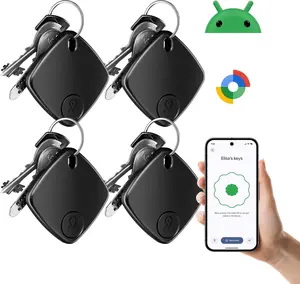 4 Pack Android Compatible Smart Tracker Tag- Tracker Tags for Android Phones, Supports Google Find My Device, 2026 New Model
