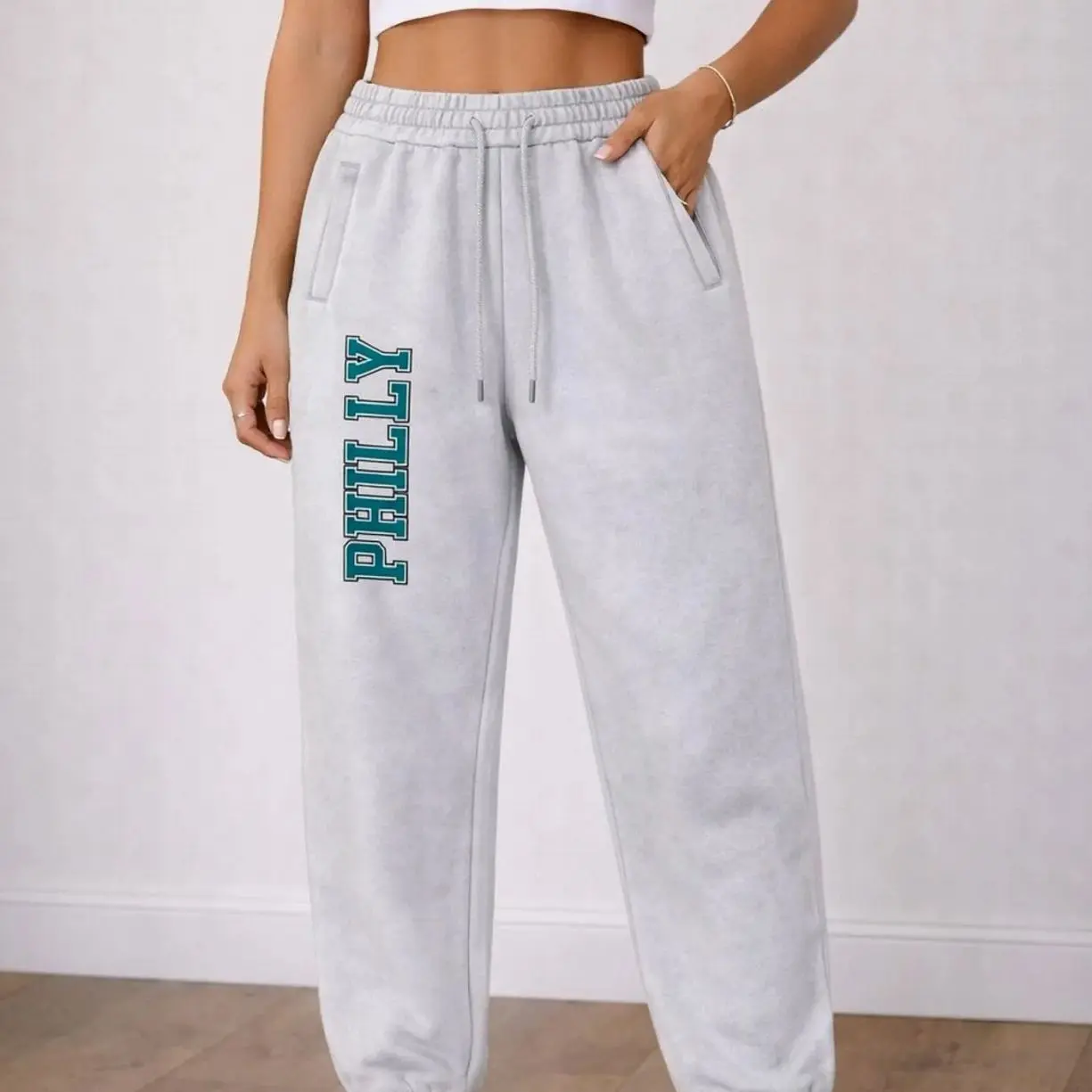 Philadelphia Fleece Joggers Unisex, Philadelphia Football Sweatpants, Cozy Jogger Pants, Game Day Lounge Bottoms, Tailgate Gift D