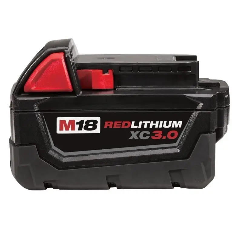 MILWAUKEE 48-11-1828 M18 18V XC High Capacity Lithium-Ion Power Tool Battery, Cordless Tool Accessory, Power Tool Batteries, High Capacity Battery Cordless Tool Accessories