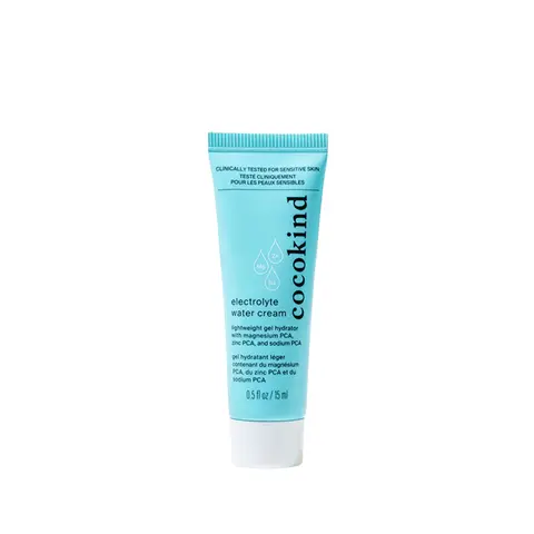 [cocokind] Travel-Size Electrolyte Water Cream | Lightweight Hydrating Face Moisturizer | Sensitive Skin-Friendly