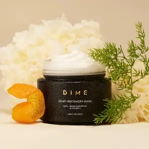 DIME Beauty Dewy Recovery Mask – Hydrating Overnight Face Mask with Snow Mushroom, NAD+, & Vitamin C (Plumping & Skin Renewal)