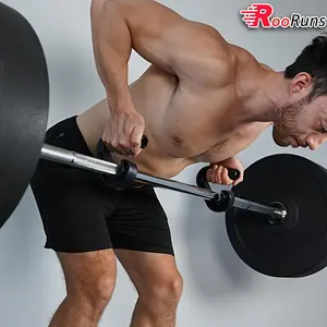 RooRuns 2pcs 90° Hook Shaped Fitness Handle Multi-functional Pull up Grip Pull up Pull up Pull up Hard Rowing Back Strength Training Equipment