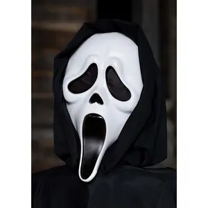 Standing 6 Foot Ghost Face Decoration
