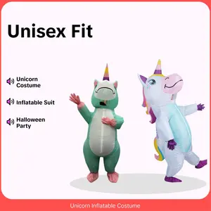 Unicorn Inflatable Costume for Adults, Cosplay Costume, Perfect Halloween Party, Fun and Unique Unicorn-Themed Clothing for Men and Women