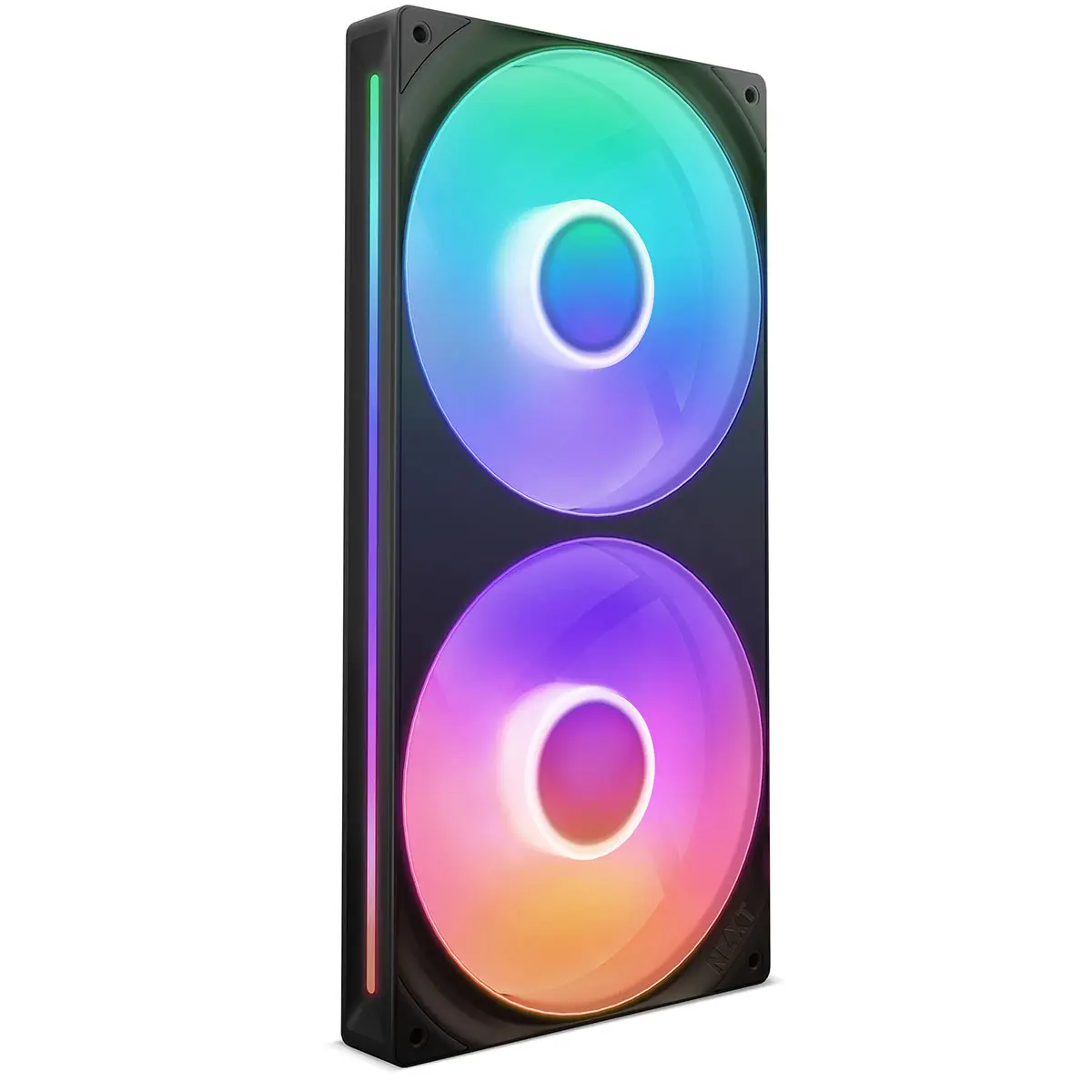 NZXT F Series Single-Frame RGB Core Fan Unit, PC Cooling System with RGB Lighting for Computer Cooling Accessories