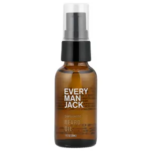 Every Man Jack Beard Oil, Sandalwood, 1 fl oz (30 ml)