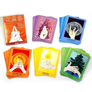 68Cards Gertrud Hirschi's Mudras For Body Mind Spirit Tarot Cards Game Of Fate Themed Card Game Playing Cards For Divination And Party Games Card Deck