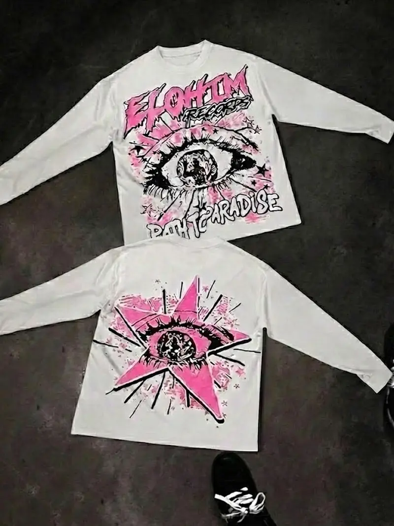 t shirt over long sleeve 2000s - TikTok Shop
