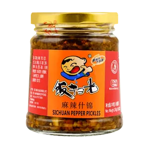 FSG Spicy Mixed Pickled Vegetables 9.87oz - Perfect for Noodles and Rice Dishes