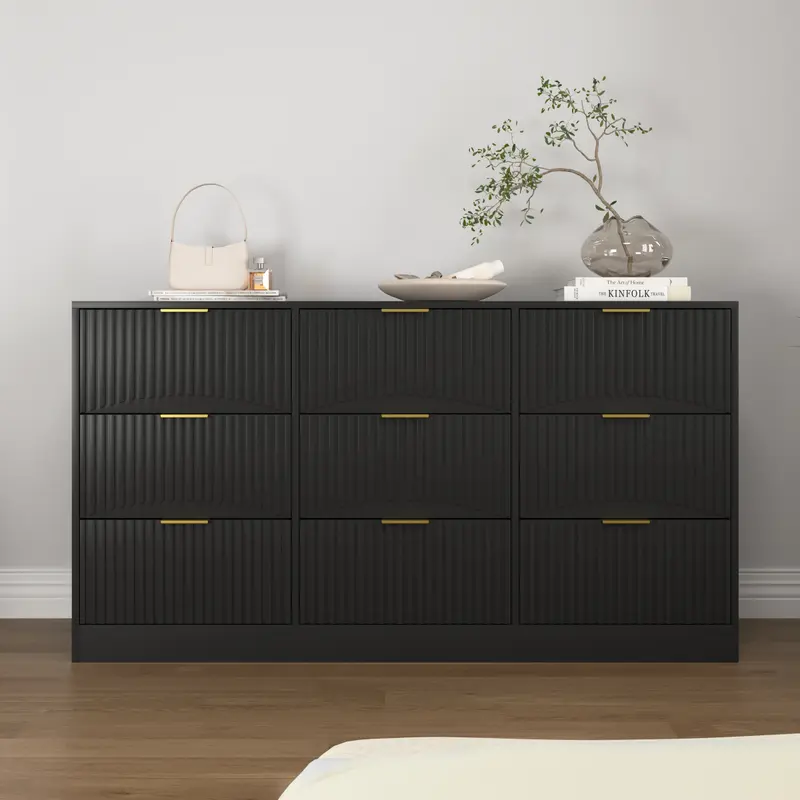 knee length dresses for ladies Maribel - Black