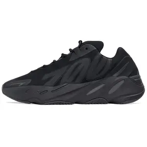Adidas Originals Yeezy Boost 700 MNVN Triple Black Samurai Mesh Casual Low-Top Dad Shoes Unisex Energy Training Sports Athletic Shoes