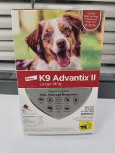 Flea & Tick Treatment & Prevention Large Dogs 21-55 lbs 6 Month Supply Pack