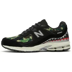 New Balance Bape X 2002R 'Apes Together Strong Black Camo' M2002RBF