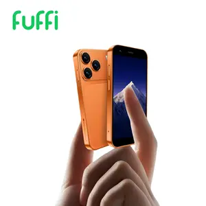 FUFFI mini smart phone, 3-inch high-definition screen, 2GB + 16GB memory, quad-core processor, 900 mAh battery, 3G network, dual SIM dual standby, 2MP camera, metal integrated frame, stylish and compact smart phone.