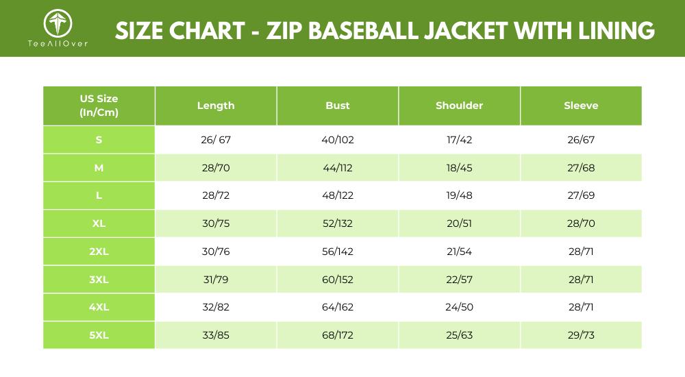 MJ Zip Baseball Jacket AOP All Over Print – Michael Jackson Streetwear Style