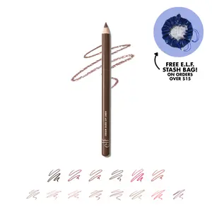e.l.f. Cream Glide Lip Liner, Smooth Hydrating Semi-Matte Finish 0.002mL