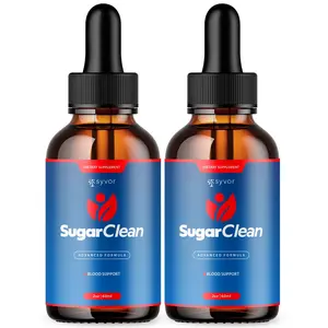 (2 Pack) Sugar Clean Blood Support Drops SugarClean Vitamin Supplement 60 Servs