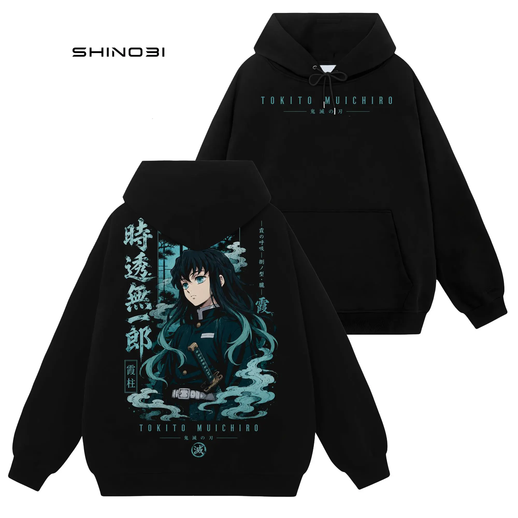 [Shinobi Shop] Tokito Muichiro - Demon Slayer Kimetsu No Yaiba #315 Hoodie T-Shirt Sweatshirt, Retro Vintage Unisex Graphic 90s Cotton, Gift For Wibu, Anime Manga Y2K Streetwear
