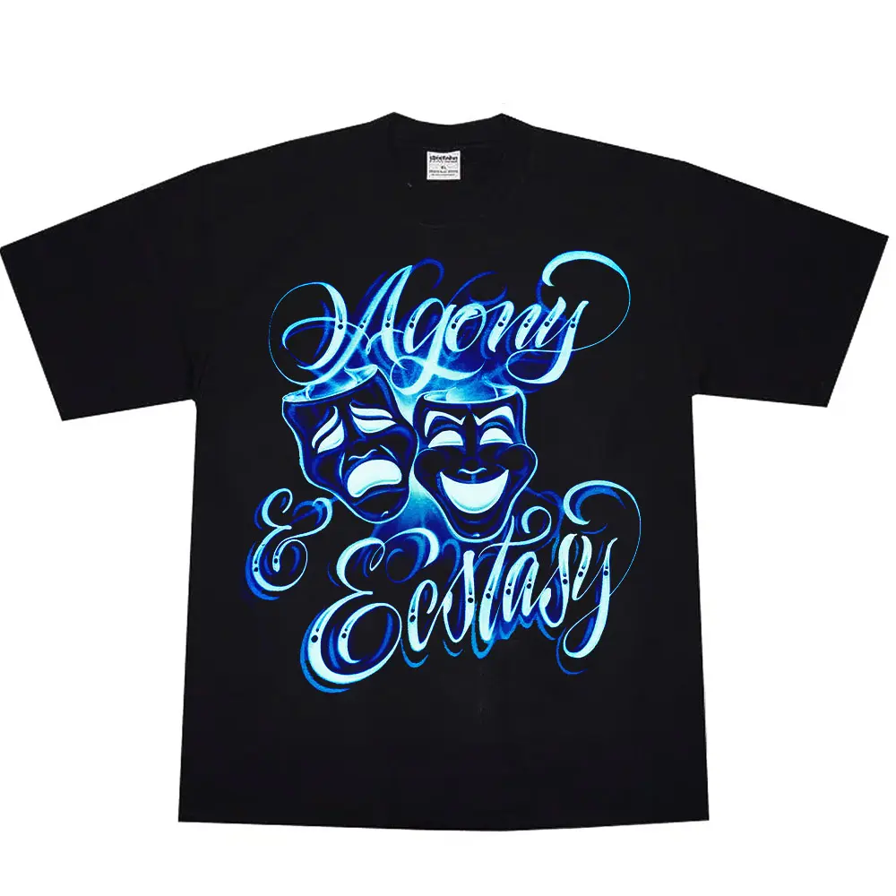 Agoni Art, Chicanos clothing , Lowrider clothing, Gangster clothes, Chicana Mexican Clothing Streetwear