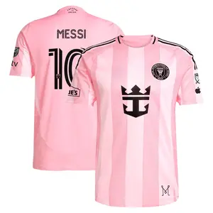 Unisex Football/Soccer Inter Miami MLS Lionel Messi #10 2026 Presagio On-Field Jersey - Light Pink