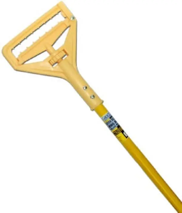 212 MAIN Adjustable Mop Stick - Fiberglass Extendable Handle (60 in.), Hinged Side Gate Release, Quick Release Function, 1.42 lbs., 60x5x1.8 in., Home Care Supplies for Home Users, Looped End Ready, Fits 16-32 oz. Mop Heads