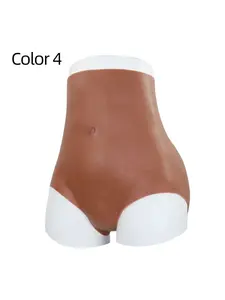 Silicone Fake Big Buttocks Panties High Waist Seay Bums False Butts Lifting Padded Shapewear For Woman