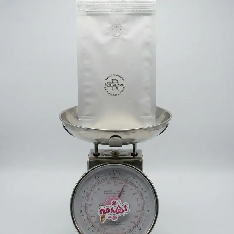 5 lb bag, 100% Hawaiian coffee, Kona Region. Whole Bean Natural Flavor