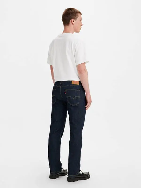 LEVI'S 514 Men's Straight Fit Stretch Jeans, Original Classic Solid Denim with Flex for an Iconic Look, Menswear, Pants, Full Length, Straight Leg