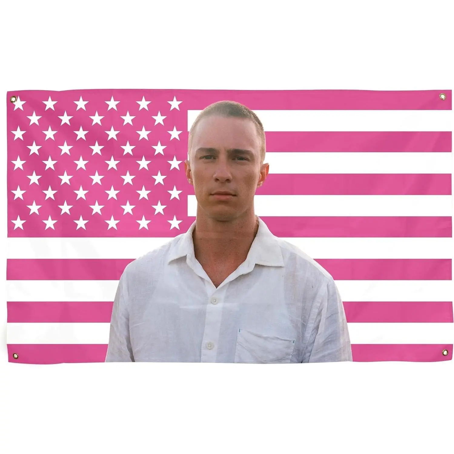 Drew Flags Starkey Rafe Cameron Pink American Flag Tapestry, Home Bedroom Decor Wall Tapestries, Modern Stripe Design Vivid Colors Versatile Hanging for College Dorms, Outdoor Parties bedroom decor stuff for your room cheap cheap bedroom decor tapestry