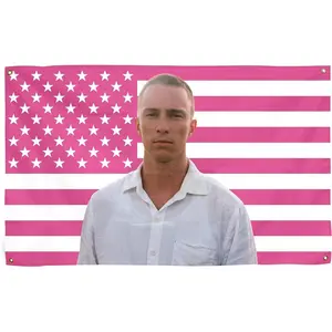 Drew Flags 3x5Ft Starkey rafe cameron American Flag pink Tapestry,With 4 Brass Grommets,For College Dorm Room Decor,Outdoor Parties, Gift,Tailgates Yard,flag for room Decoration(1pcs Pink) Vivid Colors Wall Hanging Versatile bedroom decor