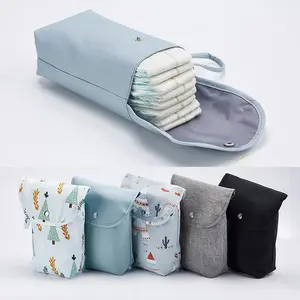 Waterproof Reusable Baby Diaper Bag, Large Capacity Diaper Storage Bag, Carrying Bag for Going Out, Traveling, Travel Essentials for Infant, Hospital Bag Baby, Baby Essentials, Multifunctional Diaper Bag, Travel Diaper Tote, Diaper Handbag Tote