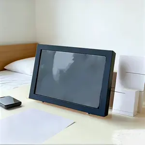 Simple Design Desktop Dust-Proof Storage Box, Transparent Medal Display Pin Organizer, Essential Desk Accessories for Organizing Items