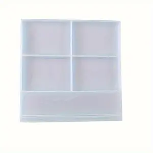 1pc DIY Silicone Photo Frame Mold Sturdy Frame Design - Create Stunning Transparent Picture Holders for Home Decor with Resin Epoxy Casting Kit - Easy Craft Making Supplies for Personalized Gifts