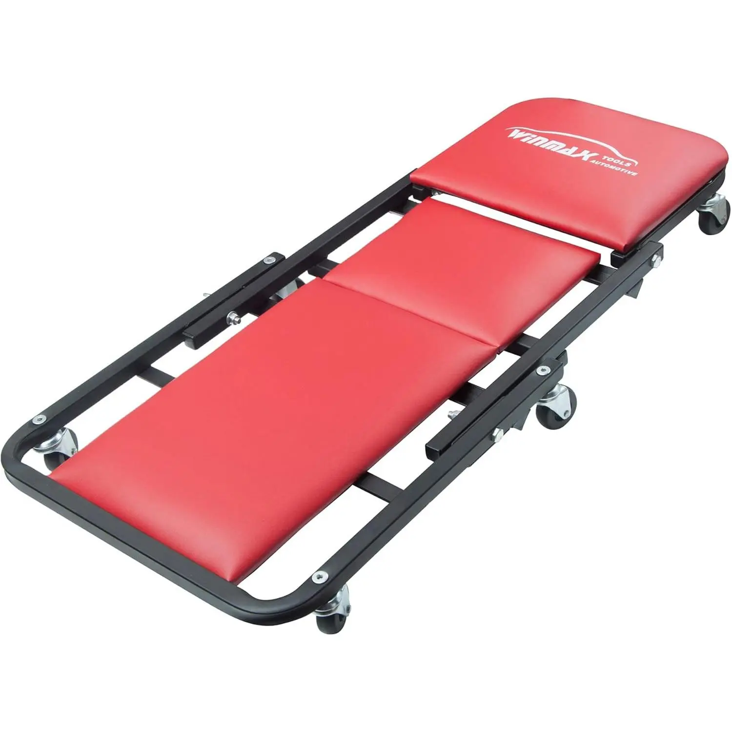 41" Foldable Heavy Duty Z Creeper Seat Rolling Chair Mechanics Garage 2 in 1 Work Bench