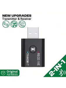 Bluetooth 5.0 Audio Transmitter Receiver 3.5mm AUX Jack RCA USB Dongle Stereo Wireless Adapter For TV Car Kit Speaker Headphone