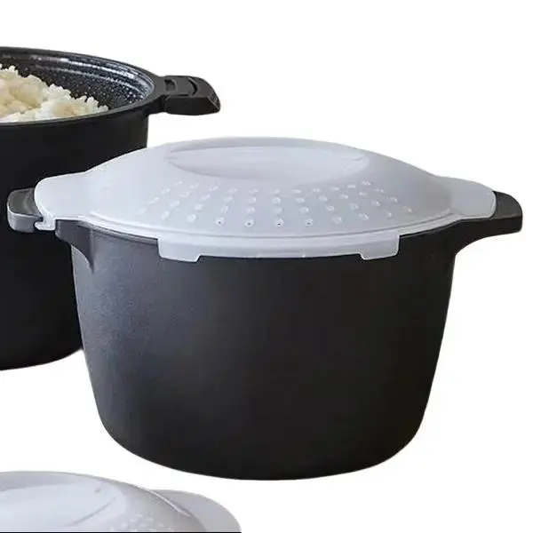 Pampered Chef 2QT Mixing Bowl – Elegant PVC Design, Lightweight with Lid, Induction-Friendly