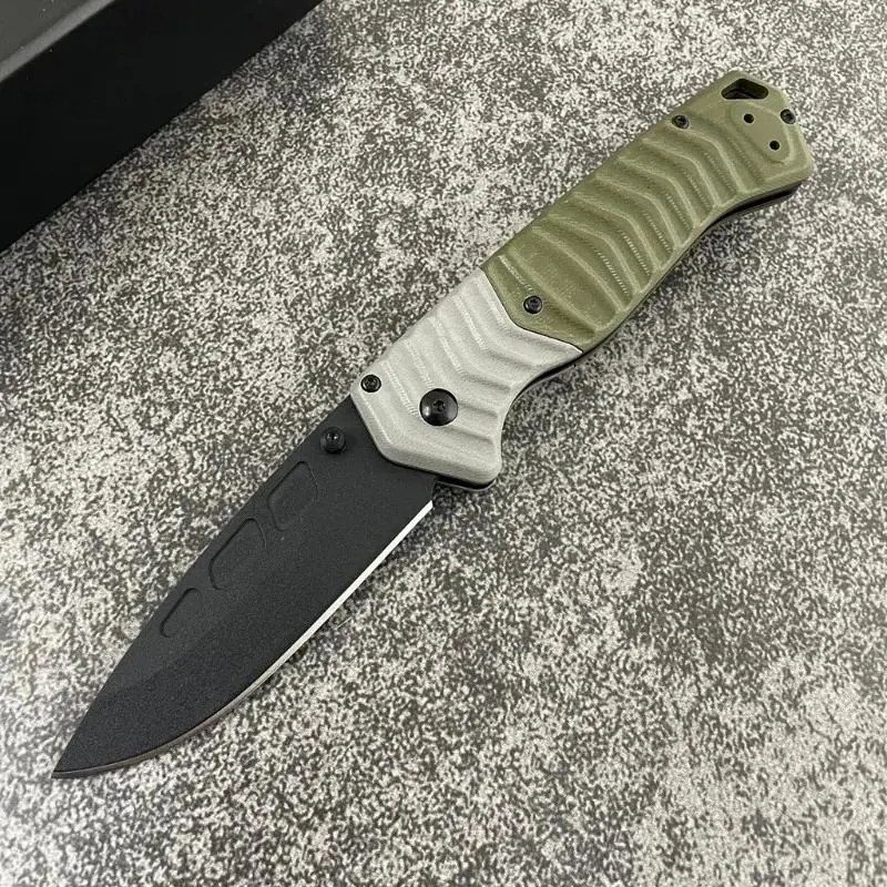 BM-593 High Hardness Multi-Functional Pocket Knife, Portable Folding Multi-Cutting Folded Knife for Outdoor Camping (Hand Tools), Multi-Cutting Folded Knives
