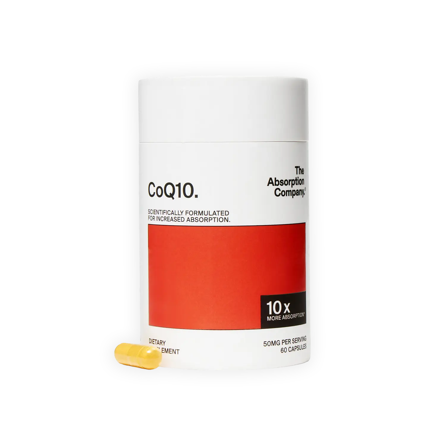 Absorption Company CoQ10 Ubiquinol | 10x Better Absorption for Energy, Heart Health & Fertility | Liposomal, 30-Day Supply