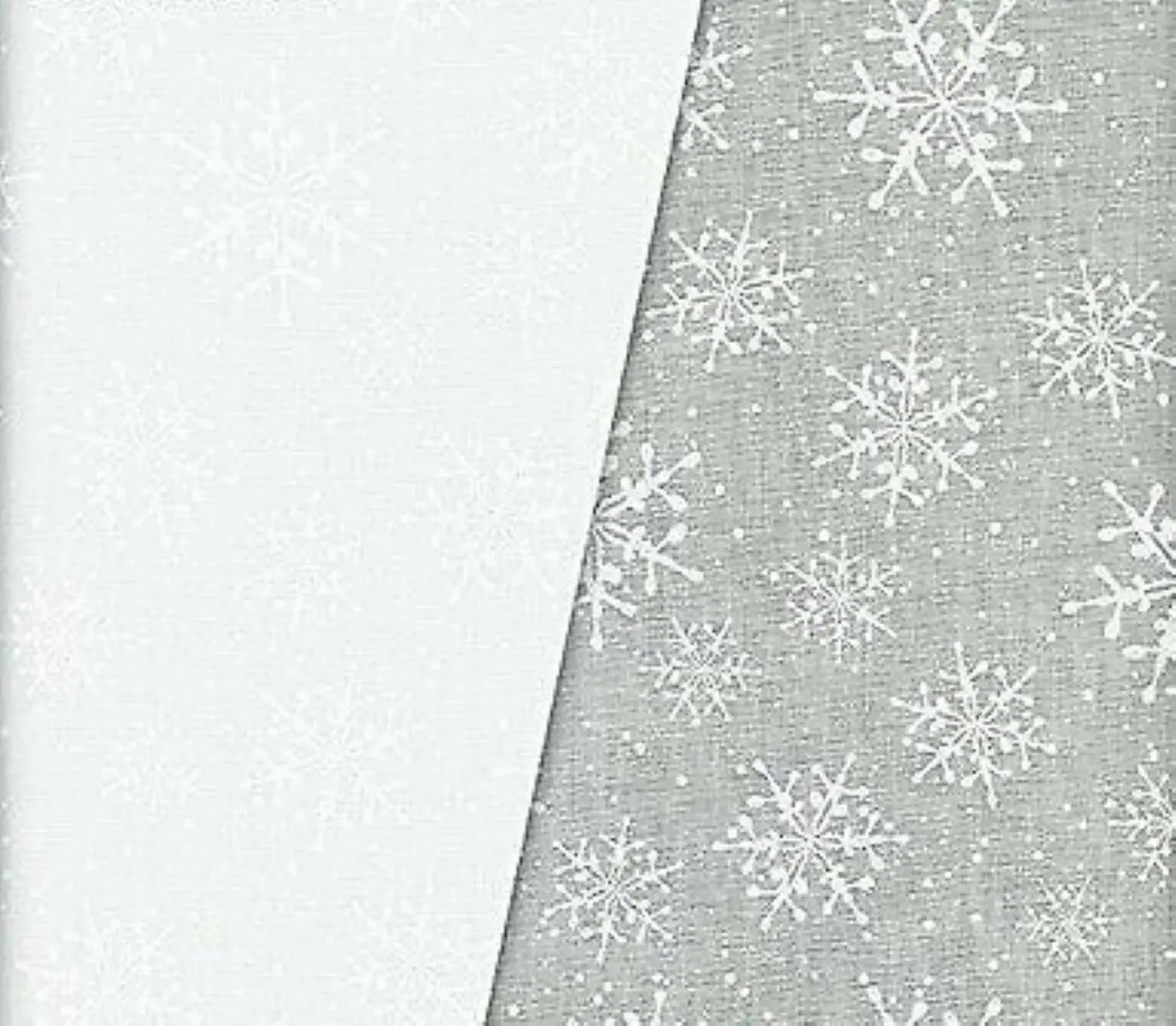 Solitaire Snowflakes Cotton Fabric by Maywood Studio