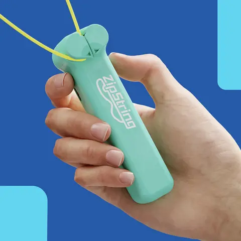 ZipString Original Flying String Toy | Interactive String Launcher with Rechargeable Design | STEM Fidget Toy for Kids & Adults